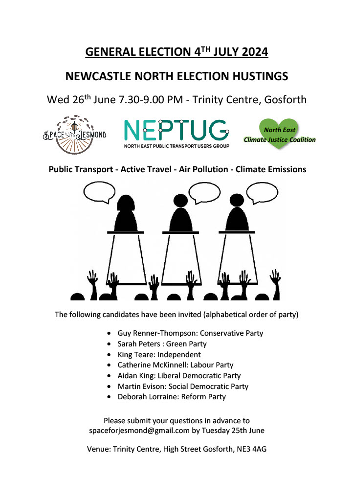 North East Public Transport Users Group (NEPTUG) tweet media