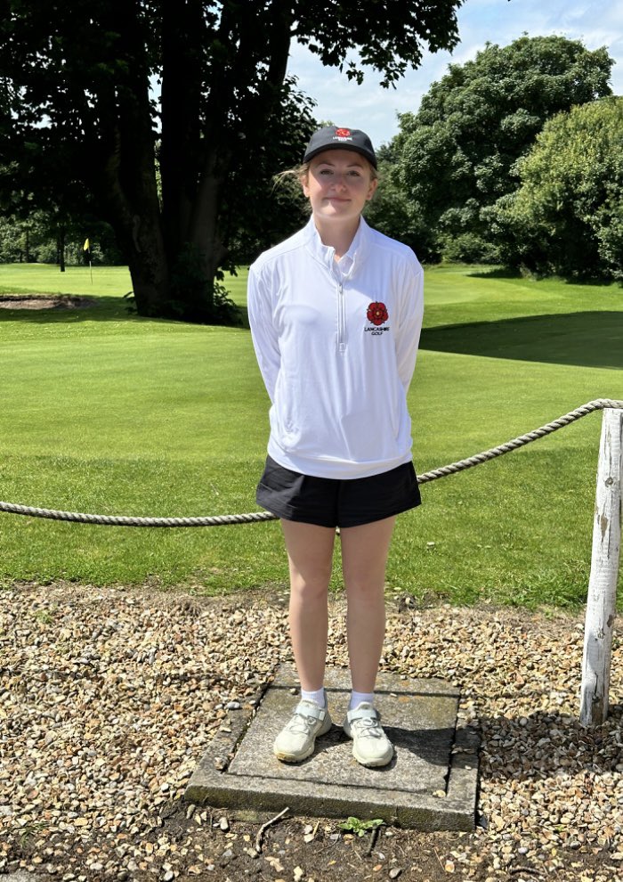 Congratulations to Caitlin who represented Lancashire County Girls Golf
Caitlin won her match with 4 up on the 15th hole.