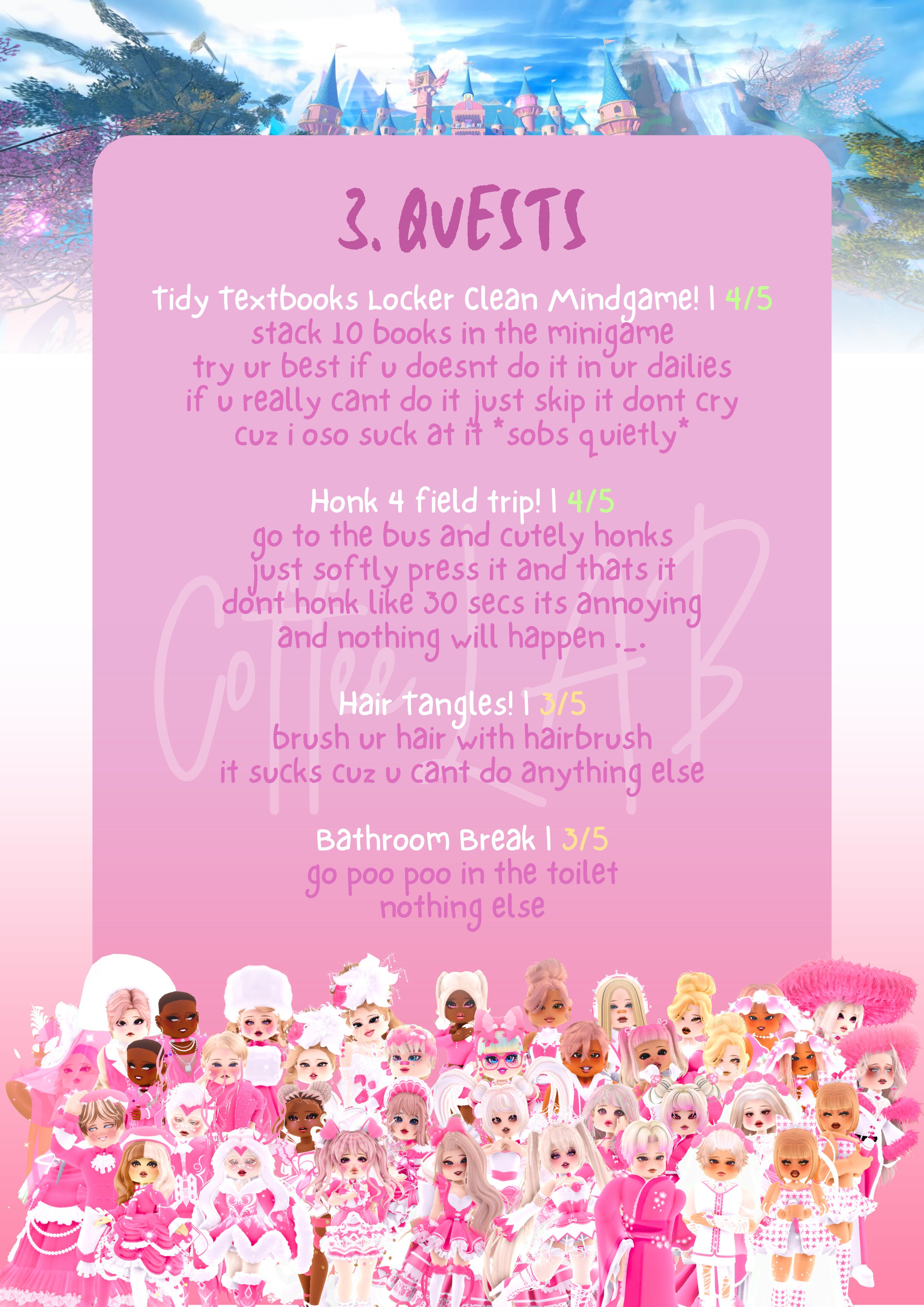 CoffeebeanYUP on X: “Farming Guide (3/4) #royalehigh https://t.co 