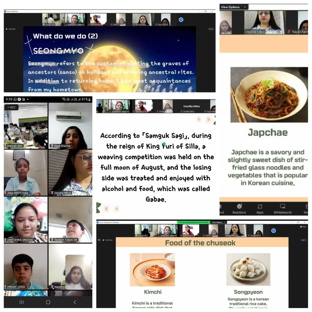 mapsavschool's tweet image. Students from MAPS &amp;amp; Neulpureun Elementary School, South Korea explored each other&apos;s festivals through online collaboration, fostering global understanding &amp;amp; connectivity. #InterculturalExchange #GlobalLearning #EducationBeyondBorders #AgarsainiansCollaborateDuringVacations