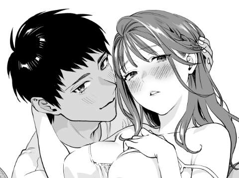 最近全然学生モノを描かなくなっちゃって、最初人妻っぽくなっちゃったのは内緒だよ🥹 