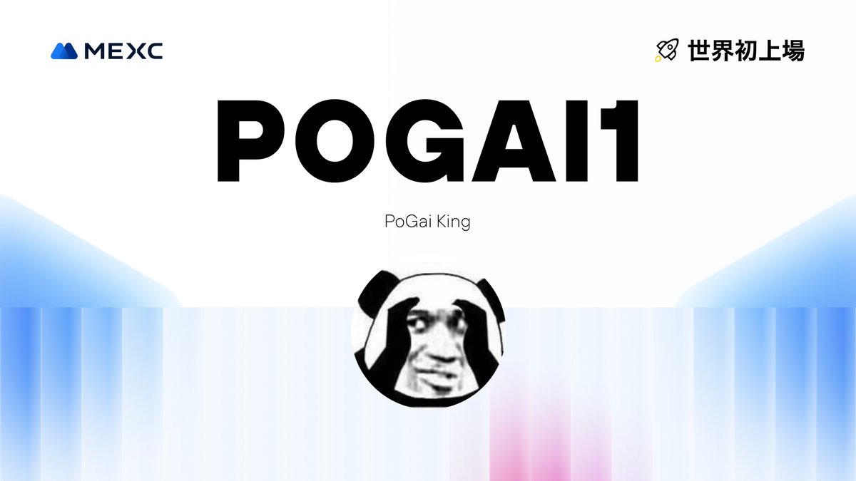 MEXC_Japan's tweet photo. #Kickstarter エアドロップの投票結果および上場
#POGAI1 @pogaiking

イノベーションゾーン上場🚀

💵入金：開始済み
💰出金：6/25 17:00(JST)
📈 #POGAI1/USDT 取引開始：6/24 17:00(JST)

詳細は👉https://t.co/inMOvep48b

#MEXC #暗号資産 #仮想通貨 #新規上場 https://t.co/nhTmdWaKpl