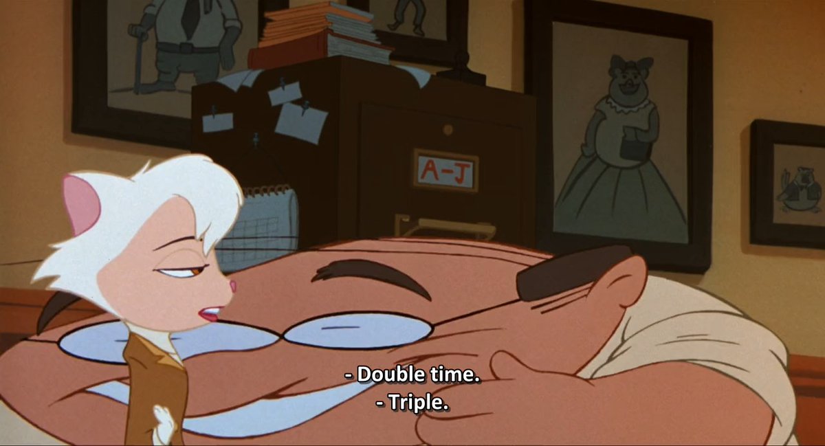 TypicalMook's tweet image. Cats don't dance owns (and so do smear frames)