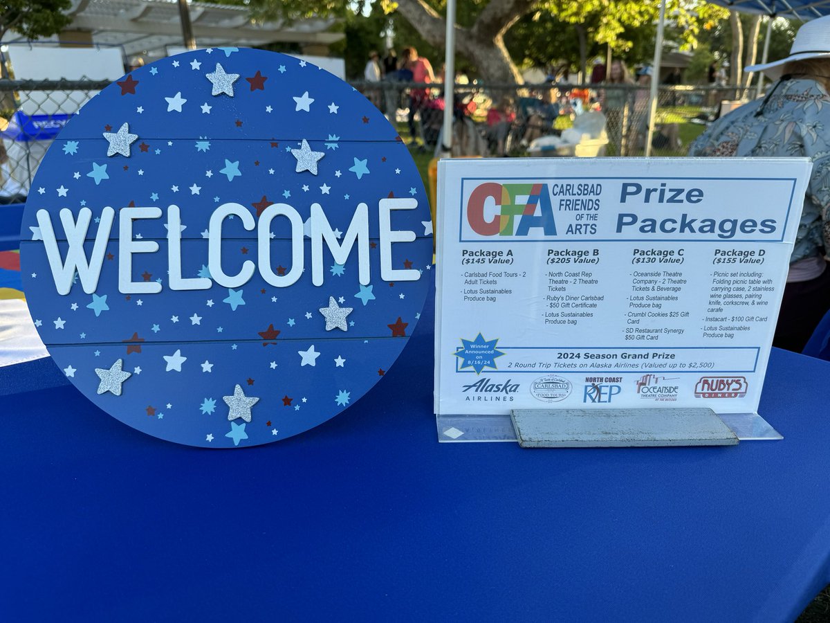 CarlsbadFriends's tweet photo. See you again next week at #TGIF #Carlsbad #ConcertsInThePark - we will be at #StagecoachPark in #LaCosta https://t.co/akxs85LF1Z