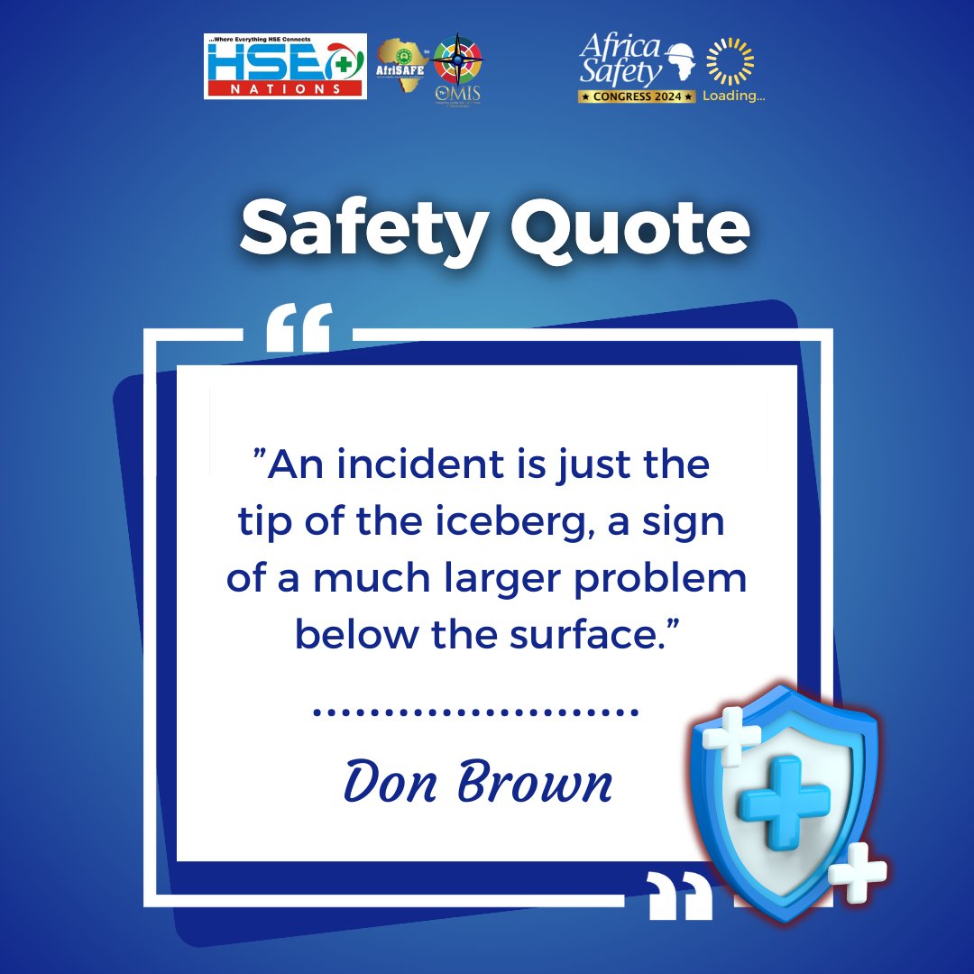 🚨 Still in the business of ensuring safety.

Here’s a subtle reminder to stay alert, speak up about concerns, and work together to create a safer environment for all.

🥂 Safety begins with you.
