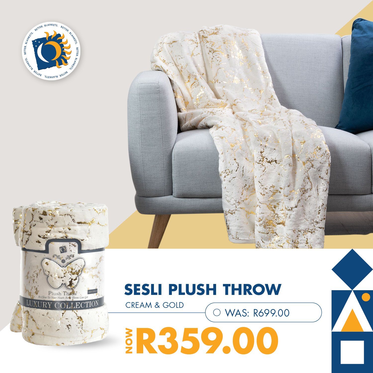 Sesli plush throws hotsell