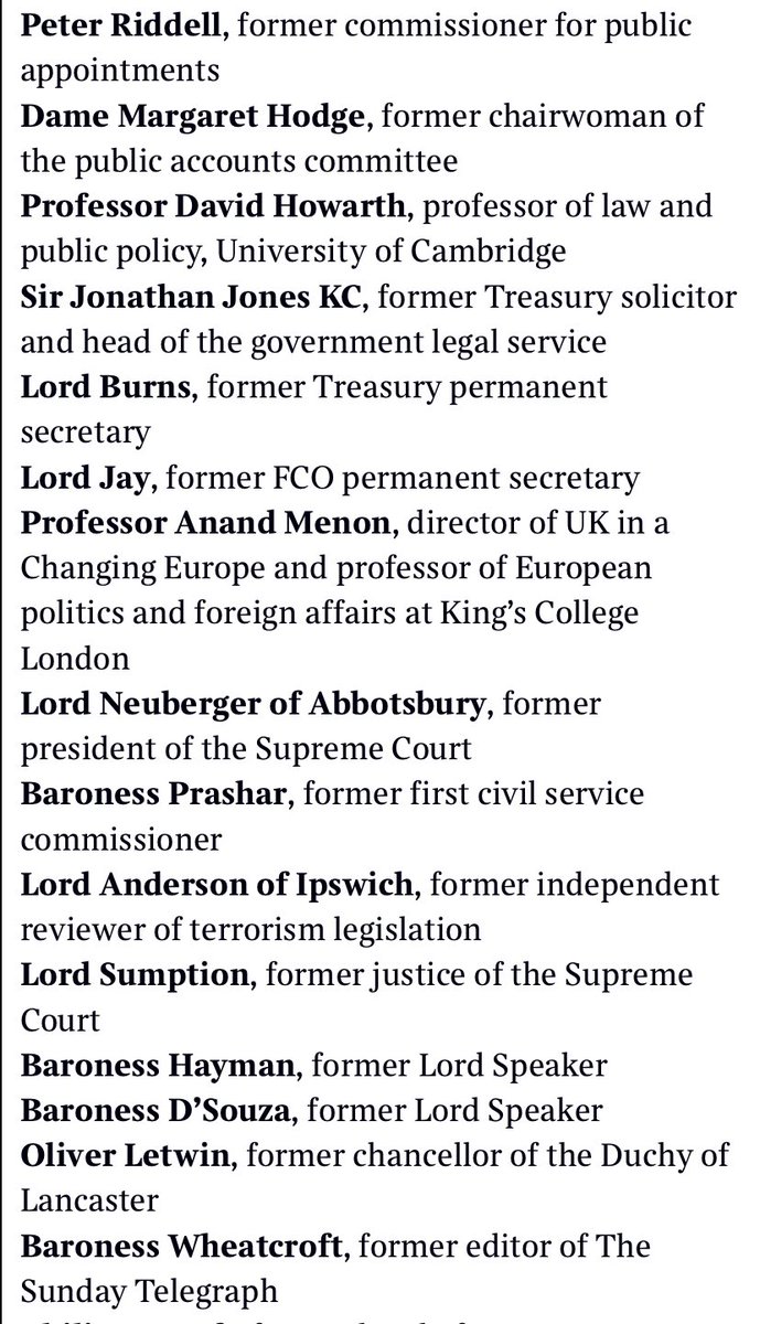 DrHannahWhite's tweet image. Our letter to @thetimes today… calling for a reset of ethics in government 👇