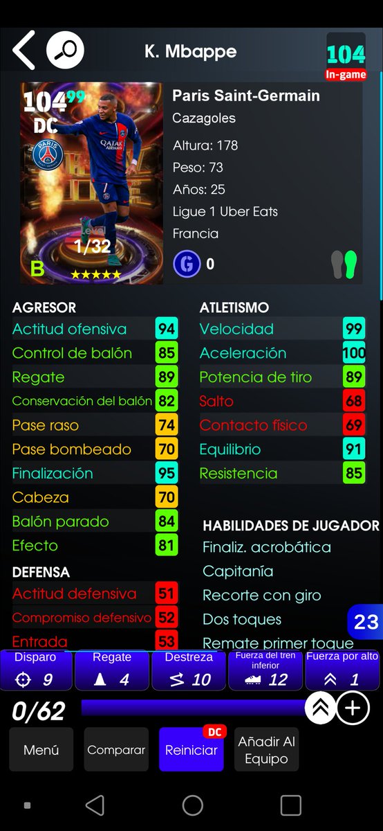 EltonLara7's tweet photo. @AxelGamesPlays buenas noches, como vez este entrenamiento? Con el entrenador boster de Francia puede llegar a una velocidad de 100🫡 https://t.co/Cr8LcDqmVG