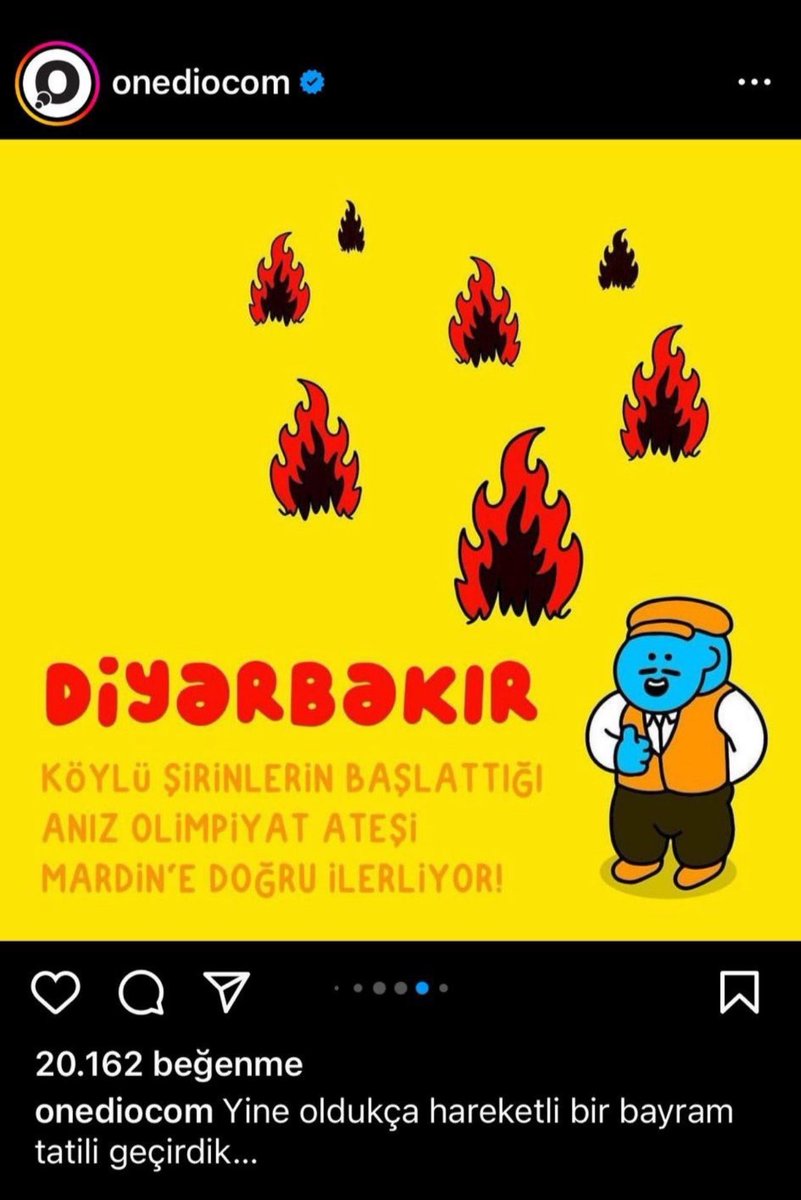 Bu felaket direk kaynaklı değil de anızdan kaynaklı olsa idi yapılan çizim ve paylaşım etik mi olacaktı ? 

<a href="/sinaates/">sina</a> @onediocom 

 #OlimpiyatAteşiDeğilDirekYangını

 #OlimpiyatAteşiDeğilDirekYangını