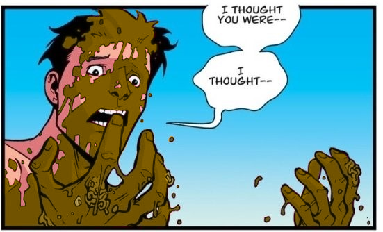 JohnPorkFortnit's tweet image. Invincible covered in shit edit: