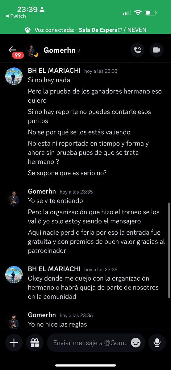 El PODER DE LA AMISTAD le ganó a la SILLA GAMER !!!

Raza entramos a torneo que ya tenía ganador, no sabemos si los organizadores tienen mafia y le dan el prize a sus compás para llevarse una mochada o solo son buenos amigos y les dan para comer jajajaj RT baby’s 
No show admin