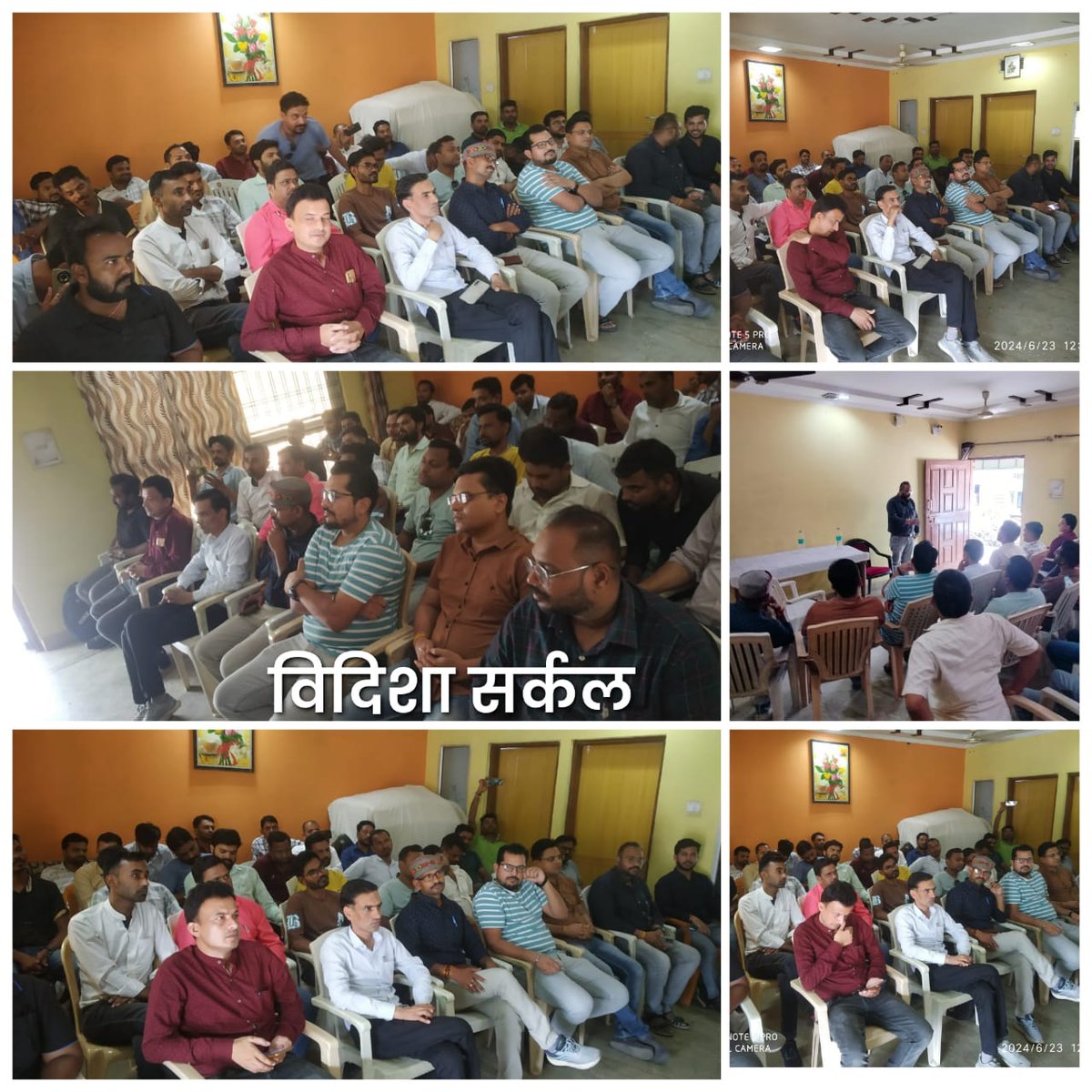 बिजली कंपनियों में <a href="/Energy_MPME/">Energy Department, MP</a> के द्वारा 1 साल बाद भी संविदा नीति 2023 जारी न करने के कारण संविदा कर्मियों का आक्रोश बढ़ता जा रहा है। जुलाई के प्रथम सप्ताह में भोपाल बड़े प्रदर्शन की तैयारी मीटिंगों का दौर जारी। <a href="/PradhumanGwl/">Pradhuman Singh Tomar</a> ji संज्ञान लीजिए <a href="/DrMohanYadav51/">Dr Mohan Yadav</a>