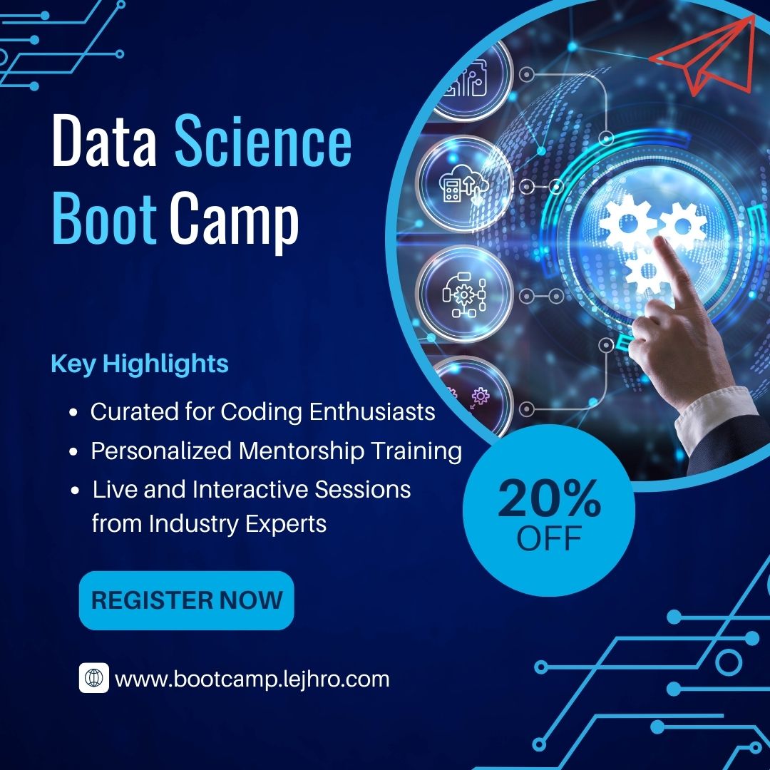 Fast-Track Your Career with Hands-On Training, Real-World Projects, and Expert Guidance Register Now 👉 shorturl.at/v5uWf to learn more.

#DataScience #MachineLearning #CodingSkills #CareerPreparation #HandsOnProjects #DataScienceCertification