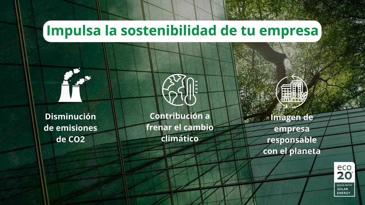 Fomenta y certifica el uso de autoconsumo solar. 🌞
Integra criterios de sostenibilidad en tu estrategia empresarial y reduce la dependencia a energías no renovables como los combustibles fósiles. 🍃

ecoquality.es
#EnergíaSolar #AutoconsumoSolar #EnergíaRenovable