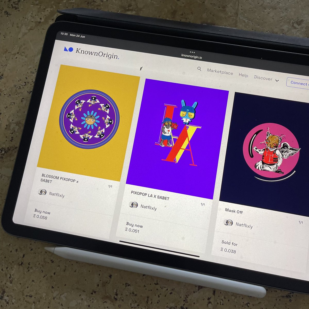 Anyone out there? Thinking what to draw for my next NFT… Any ideas? 💡 knownorigin.io/natflixly #eth #nftcommunity