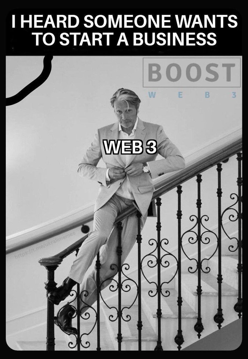boostweb3's tweet image. Web3 is coming for your business😉

#web3‌‌  #BusinessStrategy #MarketingStrategy
#Memes