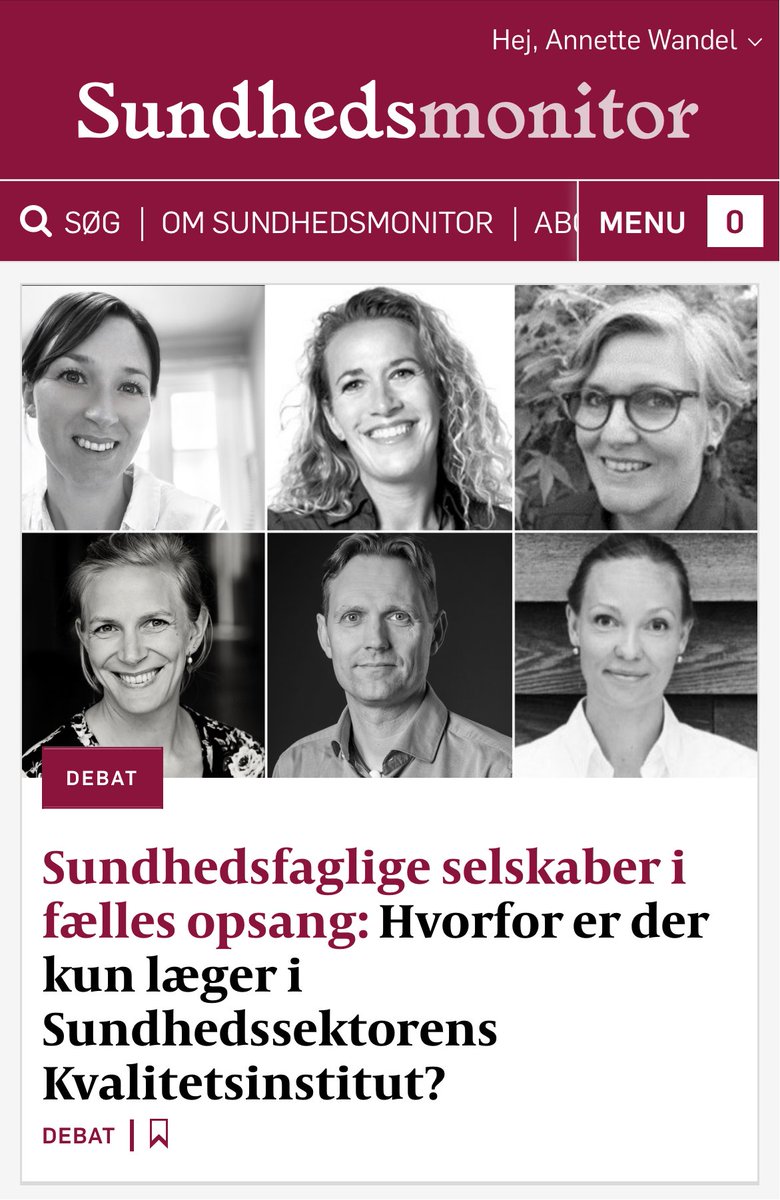 Annette Wandel (@annettewandel) on Twitter photo Vigtigt budskab! Hvad er god rehabilitering, behandling mod depression, balance mellem sundhed og vægt? Svaret kan ikke gives af læger alene. Det kræver tværfaglig indsigt og inddragelse af patienters  viden. Det bør et kvalitetsinstitut afspejle. #sundpol Vigtigt budskab! Hvad er god rehabilitering, behandling mod depression, balance mellem sundhed og vægt? Svaret kan ikke gives af læger alene. Det kræver tværfaglig indsigt og inddragelse af patienters  viden. Det bør et kvalitetsinstitut afspejle. #sundpol