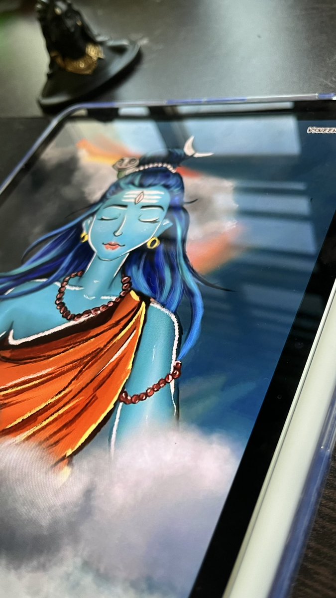 saranyasarru's tweet photo. Lord shiva 🩵 https://t.co/VAnvincyN2