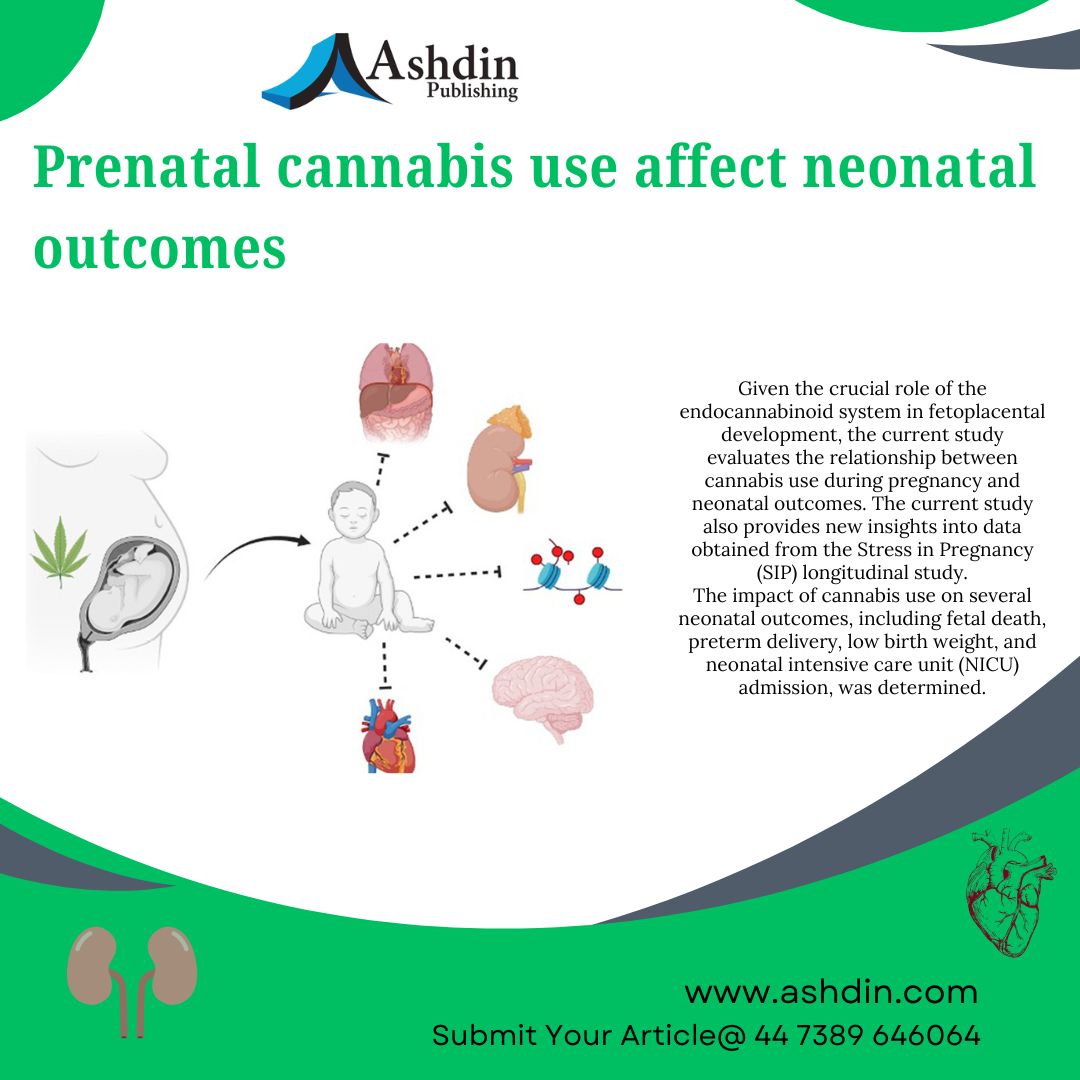 ashdinpublish's tweet photo. #Prenatalcannabis use can have negative effects on neonatal outcomes, including low birth weight, preterm birth, and neurobehavioral issues. It is important for pregnant individuals to avoid cannabis to ensure the health of their baby. 🤰🌱 #oriele #NeonatalOutcomes https://t.co/yWa0EO6MmJ