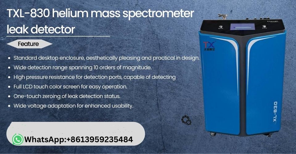 Maibei666's tweet image. We highly recommend our TXL-830 Magnesium Leak Detector, which is efficient, convenient, and scientifically accurate#LeakDetection #VacuumLeakDetection #HeliumLeakDetection #MassSpectrometry #LeakDetectionSystem #IndustrialLeakDetection #ScientificResearchEquipment