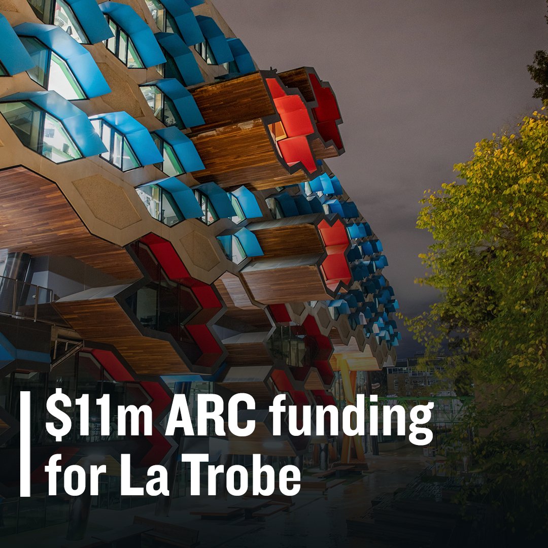 La Trobe University (@latrobe) on Twitter photo La Trobe researchers will pursue four new projects of national & global significance with $11.05m of <a href="/arc_gov_au/">Australian Research Council</a> funding.
Read about the work underway in fields as diverse as protected cropping, quantum computing, biosensing and legal services: now.latrobe/3VUP7mp La Trobe researchers will pursue four new projects of national & global significance with $11.05m of <a href="/arc_gov_au/">Australian Research Council</a> funding.
Read about the work underway in fields as diverse as protected cropping, quantum computing, biosensing and legal services: now.latrobe/3VUP7mp