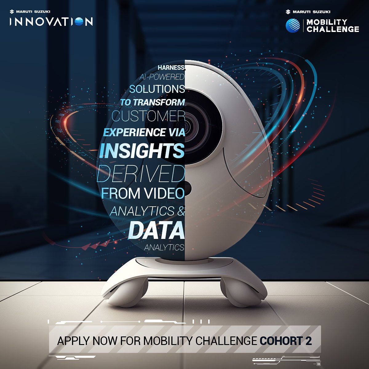 InnovationByMS's tweet image. Transform business experiences with insights from video &amp;amp; data analytics!
If your #startup uses cutting-edge video, #dataanalytics, or AI&amp;amp;ML tech, apply to #MobilityChallenge Cohort 2: marutisuzukiinnovation.com/apply-now/mobi…
For more details: marutisuzukiinnovation.com/mobility-chall…