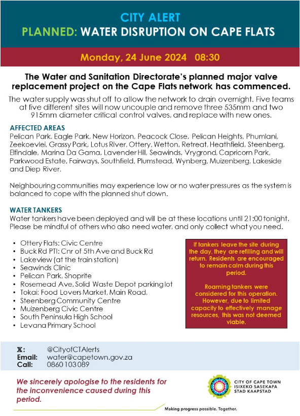 City of CT Alerts tweet media