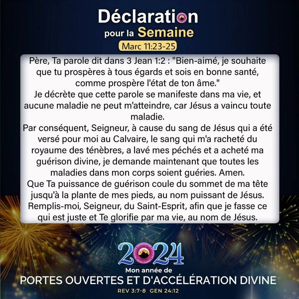 mfmintlhqyouth's tweet photo. Declaration For The Week (23/06 - 29/06) 2024

PLEASE DECLARE THIS EVERY MORNING BEFORE STEPPING OUT OF YOUR HOUSE THIS WEEK

#DeclarationForTheWeek
#MfmIntlHqYouth
#ThePlaceOfHisGreaterGlory https://t.co/Mr3ClEayCJ