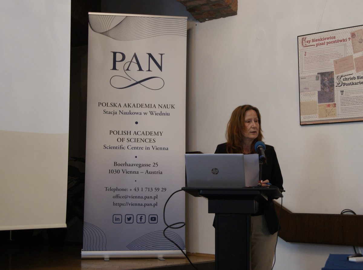 PANinWien's tweet photo. Thank you for attending the conference 'Cryptograms of Ingeborg Bachmann' and the screening of the film 'Careful with the Sun'. We are delighted that the work of Austrian writer finds so many admirers in the Polish and German-speaking areas! #conference #vienna #ingeborgbachmann https://t.co/HvTpqz378i