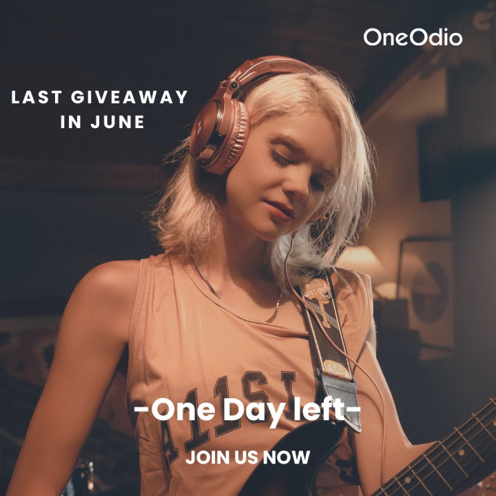OneOdio_'s tweet photo. 🥁Time is running out! Just one day left to join us 💪 and seize the opportunity to win free high-end headphones 🎧 and exclusive gifts. Don't miss your chance!
#Headphones #oneodiopro10 #Wiredheadphone https://t.co/TCQmdAFIig