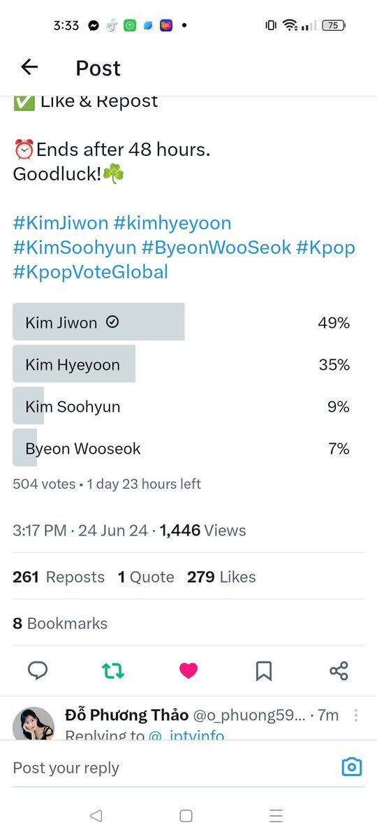 itsmeKrystala's tweet photo. @_jptvinfo #KimJiwon https://t.co/5RMUqGQJaY