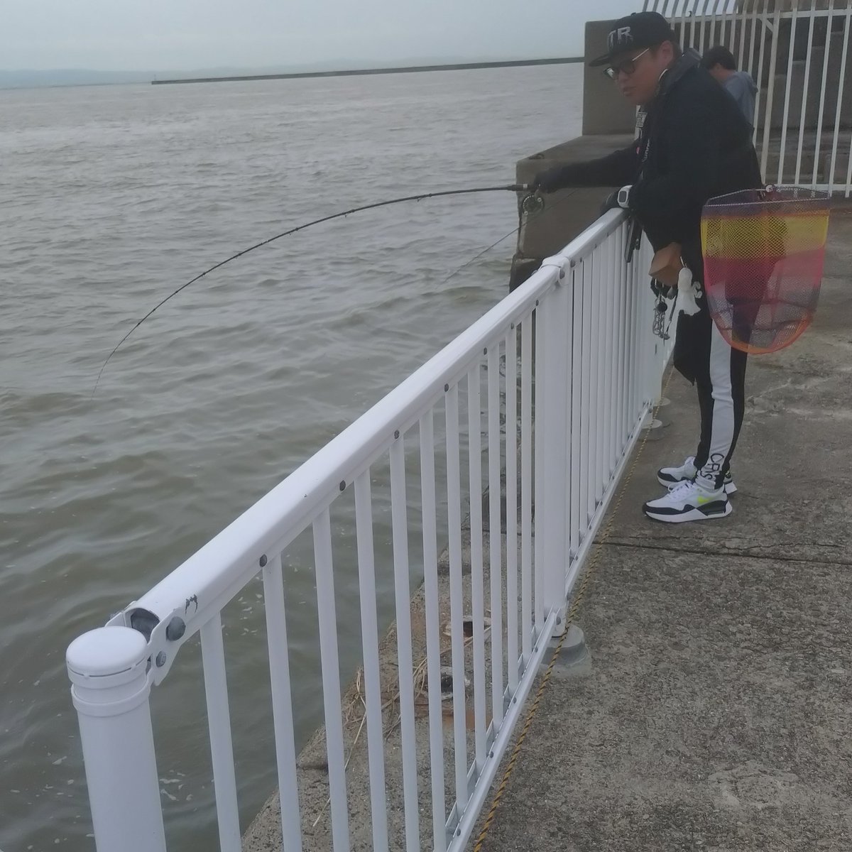 gogo_ichi755's tweet image. 釣男さんと 試作した穂先（2本）のテスト。竿は #黒鯛工房 #ZEROZERO 255 を2人とも使用。この2本の穂先と竿の相性をチェックしたところ、期待以上のシンデレラフィット！
魚を掛けてからの曲がりが美しく、竿が曲がりきったところからの粘りが素晴らしい。