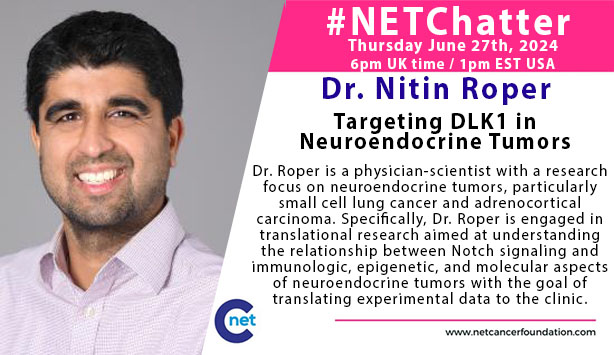 NET CANCER FOUNDATION (@netcancerfound) on Twitter photo Please join us this Thursday for this month's NETChatter beginning at 6pm UK time. Please DM for the link. @LACNETS <a href="/NANETS1/">NANETS</a> <a href="/CarcinoidNETs/">CarcinoidCancer CCF</a> <a href="/CureNETs/">NET Research Foundation</a> <a href="/PheoPara/">Pheo Para Alliance</a> <a href="/netcanceraware/">NCAN</a> <a href="/netcancerday/">NET Cancer Day</a> <a href="/HealingNET1/">Healing NET</a> <a href="/nitinroper/">Nitin Roper MD</a> Please join us this Thursday for this month's NETChatter beginning at 6pm UK time. Please DM for the link. @LACNETS <a href="/NANETS1/">NANETS</a> <a href="/CarcinoidNETs/">CarcinoidCancer CCF</a> <a href="/CureNETs/">NET Research Foundation</a> <a href="/PheoPara/">Pheo Para Alliance</a> <a href="/netcanceraware/">NCAN</a> <a href="/netcancerday/">NET Cancer Day</a> <a href="/HealingNET1/">Healing NET</a> <a href="/nitinroper/">Nitin Roper MD</a>