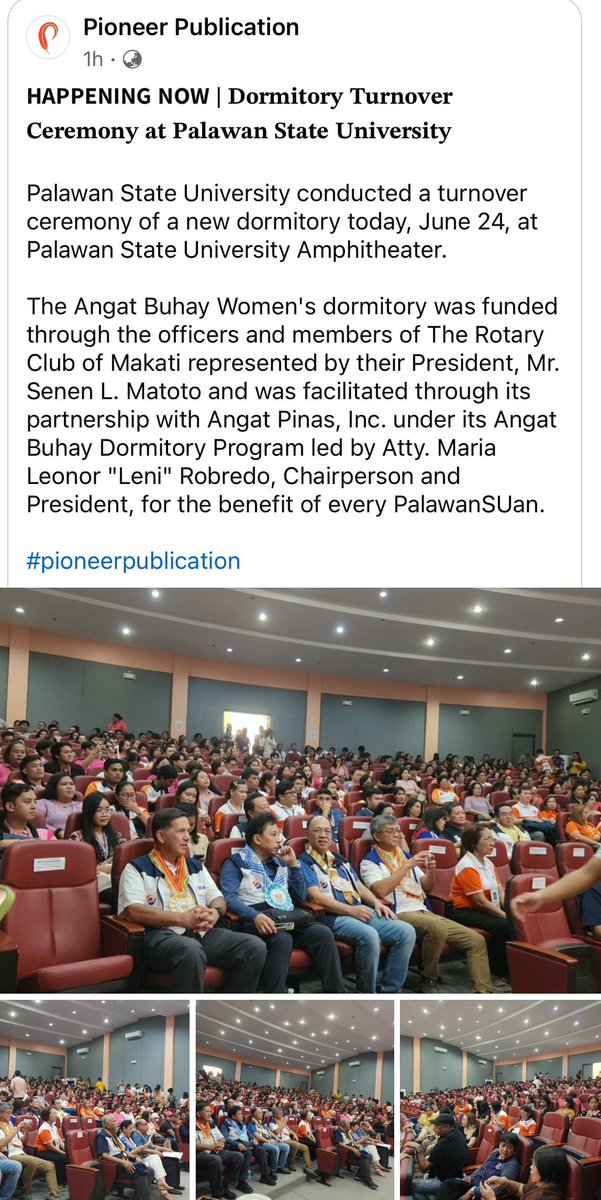 anythingGL's tweet image. Thank you for this project, Atty. @lenirobredo 🌷PalSUans will forever grateful for you and the Angat Buhay fam. 💗
#AngatBuhay
#AttyLeniRobredo