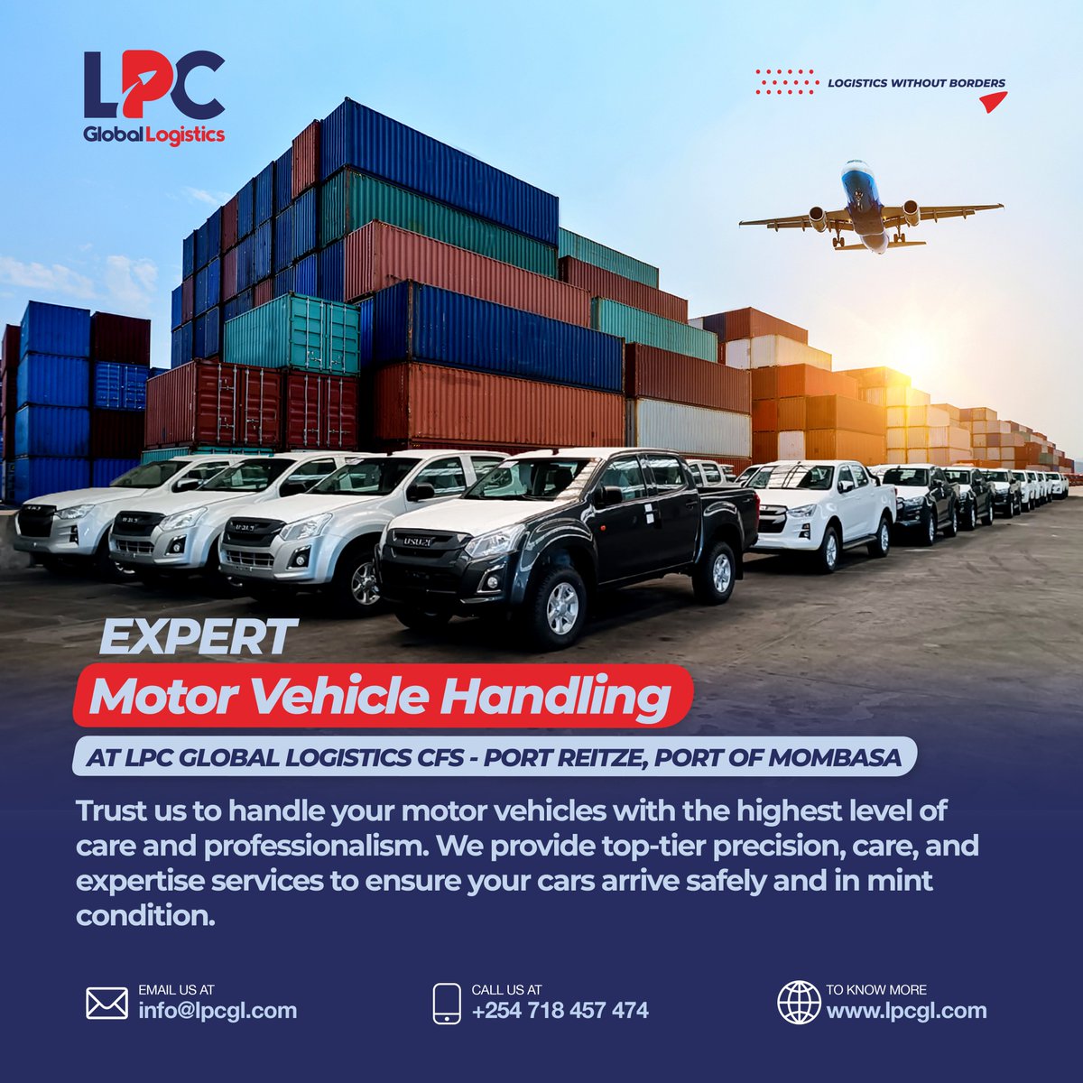 GlobalLpc's tweet photo. Transporting vehicles requires precision, care, and expertise. At LPC Global Logistics, we provide top-tier motor vehicle handling services to ensure your cars arrive safely and in mint condition. #LPCGlobalLogistics #LPCPortReitze #MotorVehicleCFS https://t.co/4CrvIRQr0x