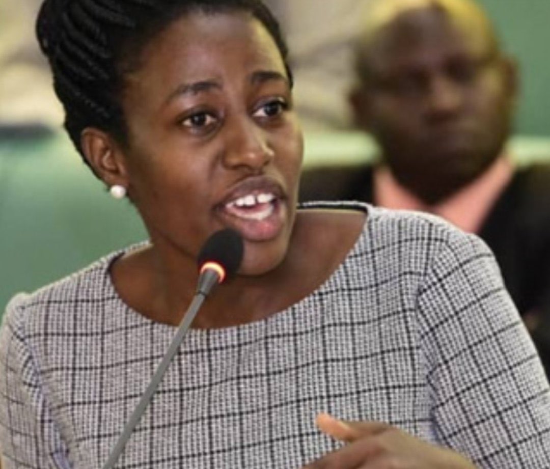 GodwinTOKO's tweet photo. This MP openly defended and glorified corruption over the weekend. Please, feel free to call her via +256785938792.

Make her know what you feel about corruption, remind her of her duties as an MP, and tell her what you felt about her speech!

This is part of our civic duty as citizens and taxpayers. Vamos!

#TextTheThief
#UgandaParliamentExhibition
