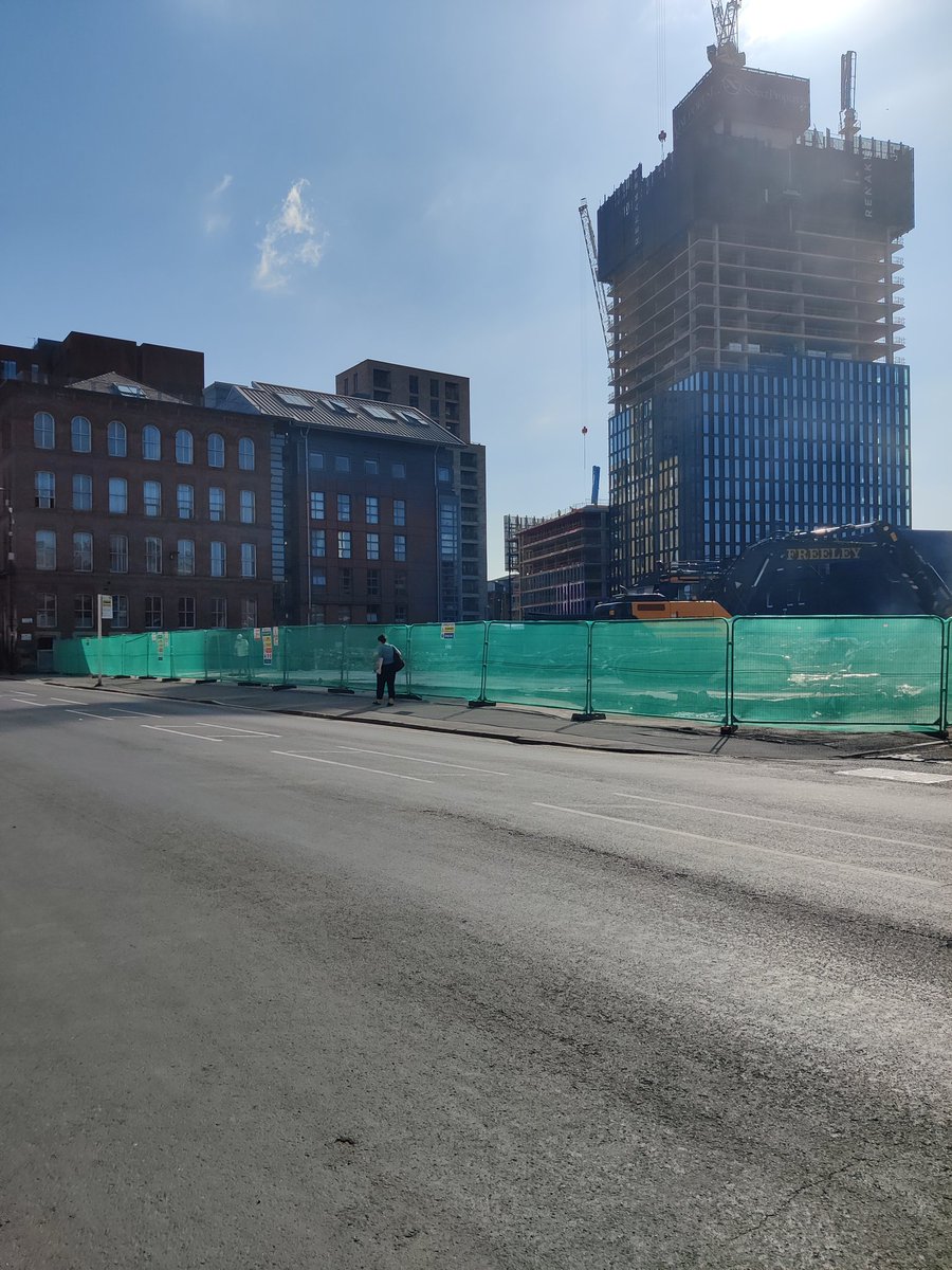 Site demolished on Newton Street. What are the odds it will soon be a car park?