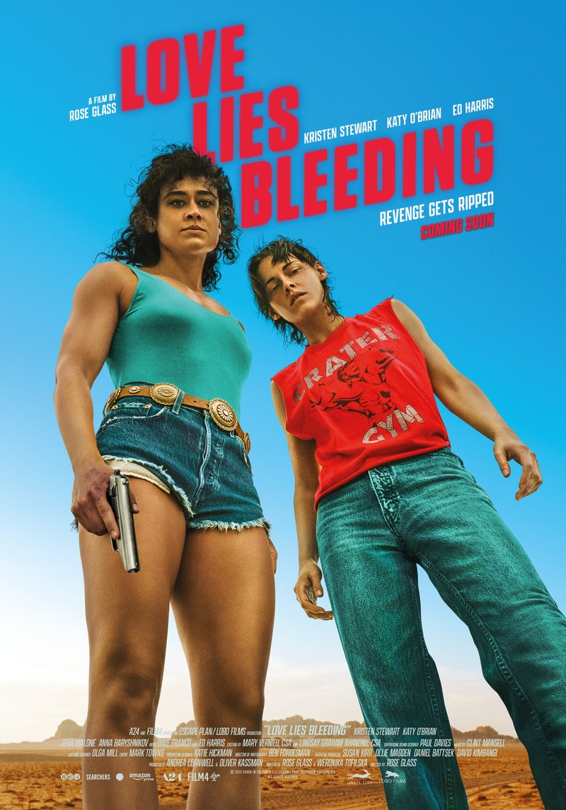 Love Lies Bleeding is vanaf deze week officieel te zien in Belgische bioscopen