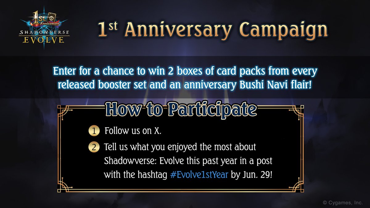 Shadowverse: Evolve tweet media