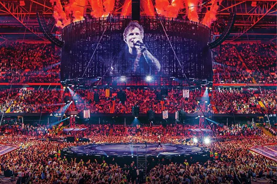 Ed Sheeran Performing Live in 2025
