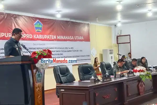 Joune Ganda Apresiasi DPRD Minut, Pengelolaan Keuangan Menggembirakan -  beritamanado.com/joune-ganda-ap…