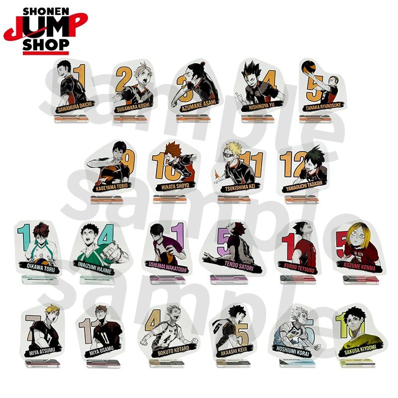 販売開始のお知らせ】 ハイキュー!! SHONEN JUMP SHOP ジャンプ