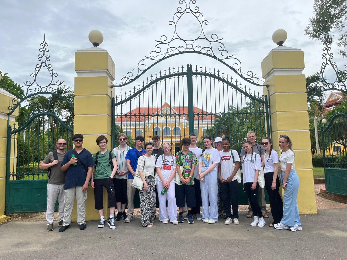 Bishop Challoner Catholic College (@bishopchalloner) on Twitter photo All have arrived at the Hub in Cambodia safely with a tour of Battambang over the weekend.
Students will be planning this morning for their first primary experience. Such a wonderful opportunity for our <a href="/BCCSix/">Bishop Challoner 6th</a> students.
<a href="/ChallengeAbroad/">Challenges Abroad</a> #challengesabroad All have arrived at the Hub in Cambodia safely with a tour of Battambang over the weekend.
Students will be planning this morning for their first primary experience. Such a wonderful opportunity for our <a href="/BCCSix/">Bishop Challoner 6th</a> students.
<a href="/ChallengeAbroad/">Challenges Abroad</a> #challengesabroad