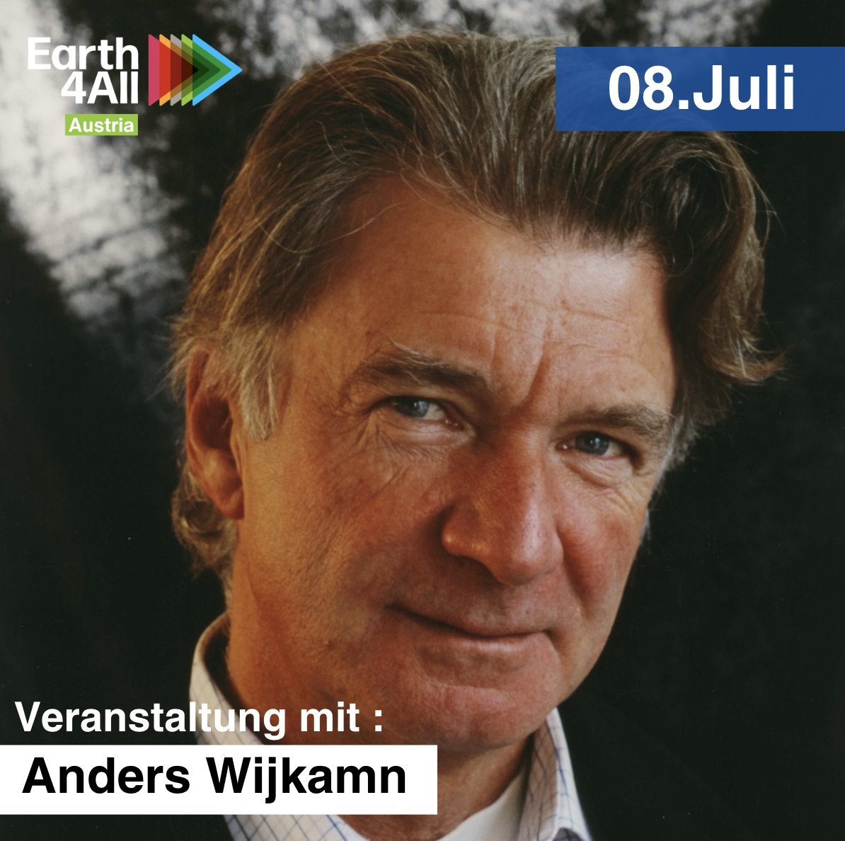 We are happy to introduce <a href="/AndersWijkman/">Anders Wijkman</a> - Honorary President of the Club of Rome, Chairman of the Swedish Association of Recycling Industry - as another guest speaker at our event #Earth4All Austria on the 8th July 2024. #ClubOfRome
