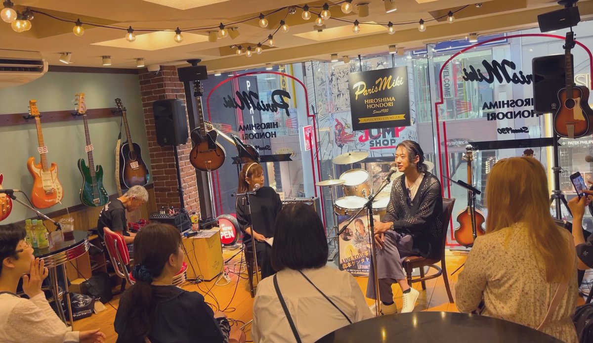Kenta57Morimoto's tweet image. 広島市中区本通で聞けるminiFM広島マチナカ78.7MHz『ゆうちゃんねる』
公開生放送中です！

収録を録画したものは、後日Instagramにアップされる予定です。

#森本ケンタ
#広島 #本通 

staff