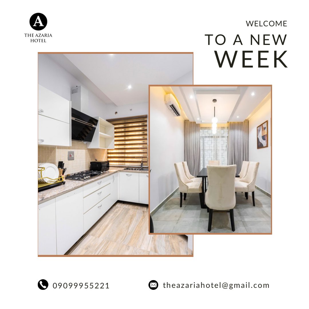 Happy new week. 

It’s yet another week to come spend some time with us.

For Reservations ☎️ 0909 995 5221

#theazaria #theazariahotel

#chivido2024 #totalshutdown