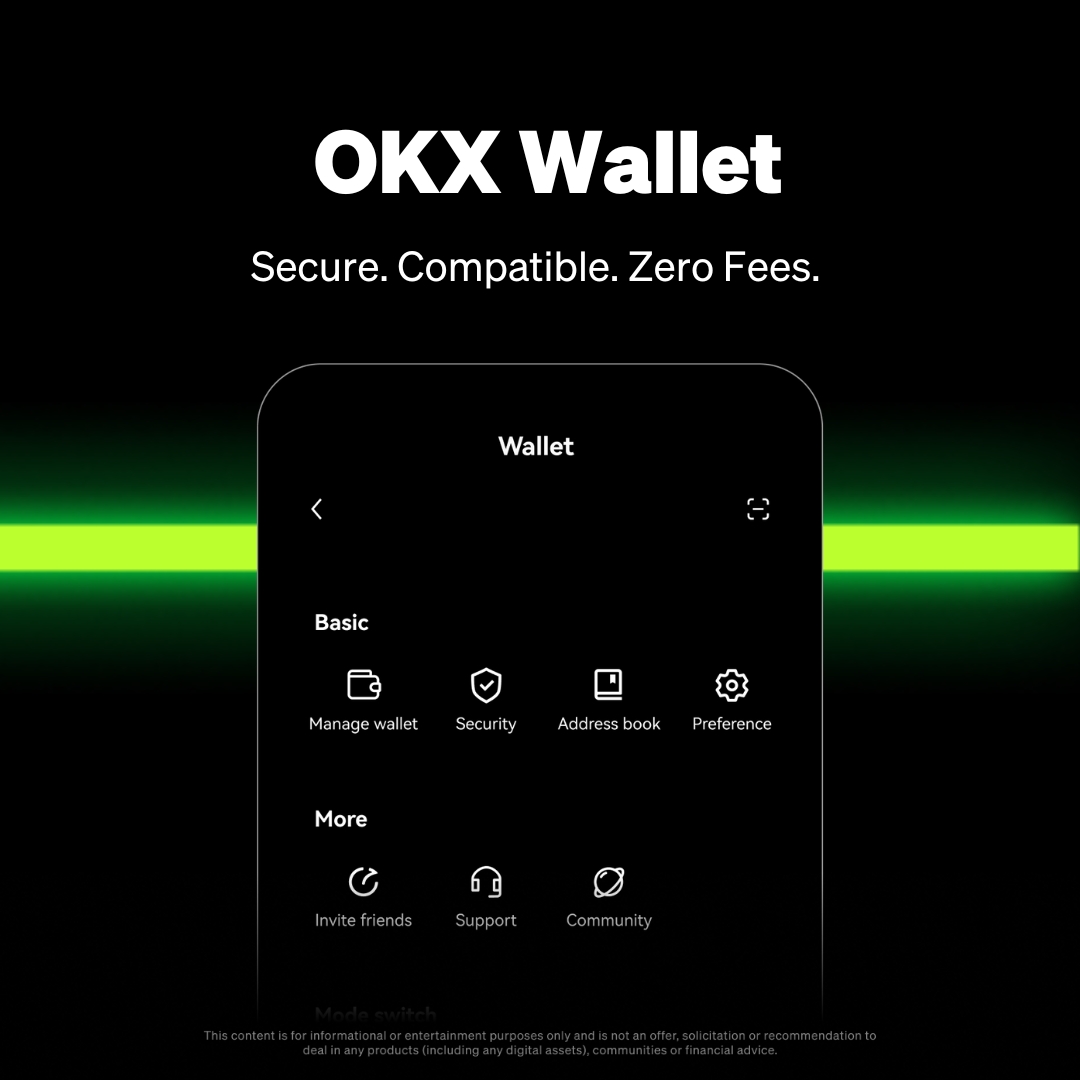 Why do millions around the world use our Wallet? 📲 Seamless trading on  +100 blockchains 🔐 Transparent security with monthly PoS reports 0️⃣  Enjoyable trading experience with zero fees Try it out: