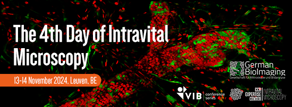 German BioImaging (@gerbi_gmb) on Twitter photo 🚨Save the Date!🚨 Join us for The 4th Day of Intravital Microscopy on 13-14 November 2024 in Leuven. 🌍✨ Organized by <a href="/GerBI_GMB/">German BioImaging</a> in collaboration with <a href="/_Intravital/">Intravital Imaging Expertise Center</a>. Don’t miss out! More info at: vibconferences.be/events/the-4th… #IVMIC24 📅🔬 🚨Save the Date!🚨 Join us for The 4th Day of Intravital Microscopy on 13-14 November 2024 in Leuven. 🌍✨ Organized by <a href="/GerBI_GMB/">German BioImaging</a> in collaboration with <a href="/_Intravital/">Intravital Imaging Expertise Center</a>. Don’t miss out! More info at: vibconferences.be/events/the-4th… #IVMIC24 📅🔬