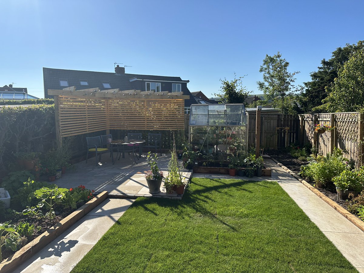 JessicaSpara's tweet image. The garden got a facelift. My own little slice of heaven.