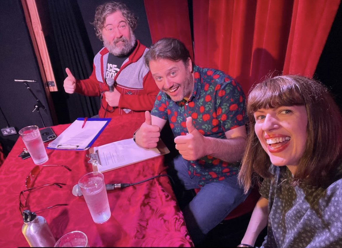 TheJCAS (@the_jcas) on Twitter photo Here’s some photos from last night’s Control the Airwaves live show at the <a href="/museumofcomedy/">Museum of Comedy</a> with <a href="/inel/">Inel Tomlinson</a> & <a href="/Catiewilkins/">Catherine Wilkins</a> joining <a href="/TheNickHelm/">Helm Dogg on Tour</a> & <a href="/natmetcalfe/">Nathaniel Metcalfe (also available on Bluesky)</a> Photos by <a href="/lukesilver/">El Silvero</a> <a href="/Lis1Gold/">LisaG</a> and Catie. We’re doing it all again on Sunday with 2 new guests. museumofcomedy.ticketsolve.com/ticketbooth/sh… Here’s some photos from last night’s Control the Airwaves live show at the <a href="/museumofcomedy/">Museum of Comedy</a> with <a href="/inel/">Inel Tomlinson</a> & <a href="/Catiewilkins/">Catherine Wilkins</a> joining <a href="/TheNickHelm/">Helm Dogg on Tour</a> & <a href="/natmetcalfe/">Nathaniel Metcalfe (also available on Bluesky)</a> Photos by <a href="/lukesilver/">El Silvero</a> <a href="/Lis1Gold/">LisaG</a> and Catie. We’re doing it all again on Sunday with 2 new guests. museumofcomedy.ticketsolve.com/ticketbooth/sh…